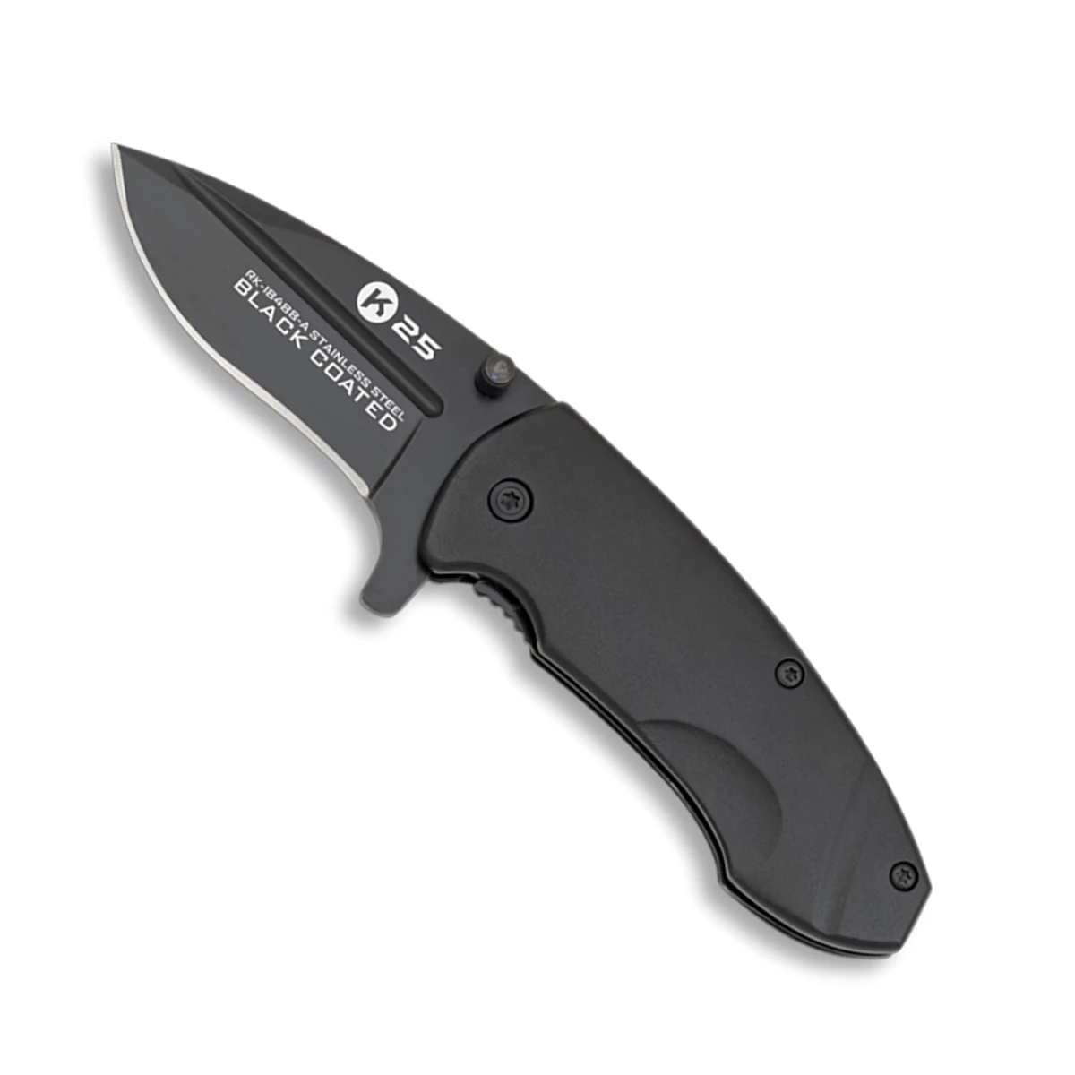 Couteau Pliant K25 Noir 18488 Lame 6.5 Cm 3 Couteau Pliant K25 Noir 18488 Lame 6.5 Cm