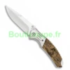 Couteau Pliant Chasse Albainox Lame 8.5 Cm Bois Zébra Décor Sanglier -BOUTICOUPE Soldes 18518gr4208 zx1200