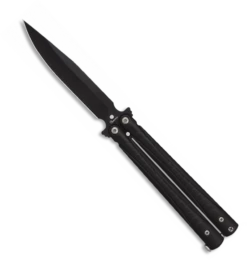 Couteau Papillon Noir Albainox 02206 Lame 9.7 Cm