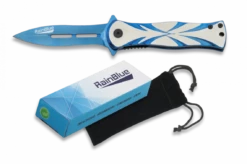 Couteau Pliant Automatique RAINBLUE Pointe épée 18385-A Lame 8 Cm