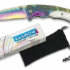 Couteau Pliant RAINBOW 19532 Lame 7.8 Cm -BOUTICOUPE Soldes Couteau pliant RAINBOW 19532 lame damas 7 8 cm zoom