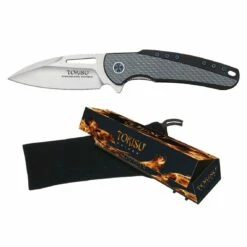 Couteau Pliant TOKISU 18771 Lame 8.8 Cm Manche Fibre Carbone