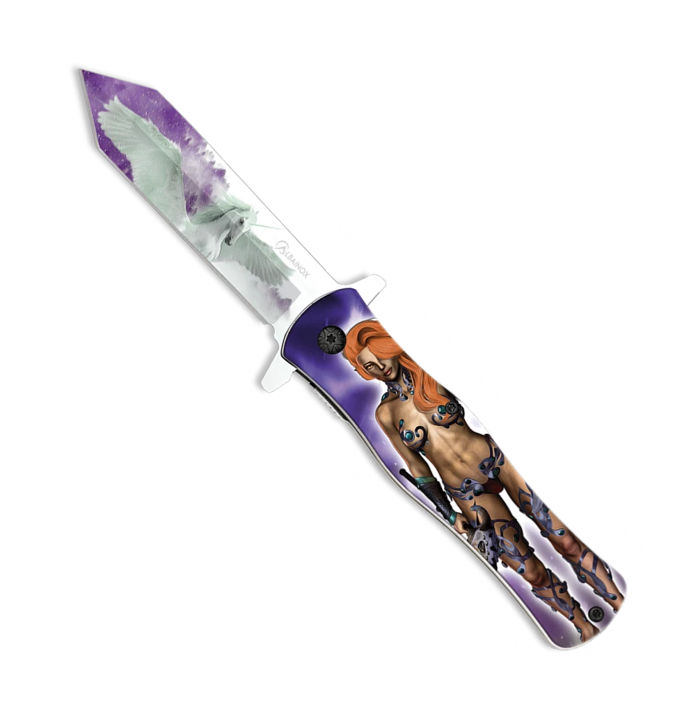 Couteau Pliant Automatique 18589-A Lame 9 Cm 3 Couteau Pliant Automatique 18589-A Lame 9 Cm