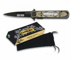 Couteau Pliant Automatique RAINBLACK 18502-A Lame 7.6 Cm