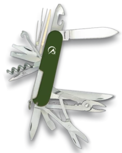 Couteau Multifonction Professionnel Albainox 11137 14 Fonctions