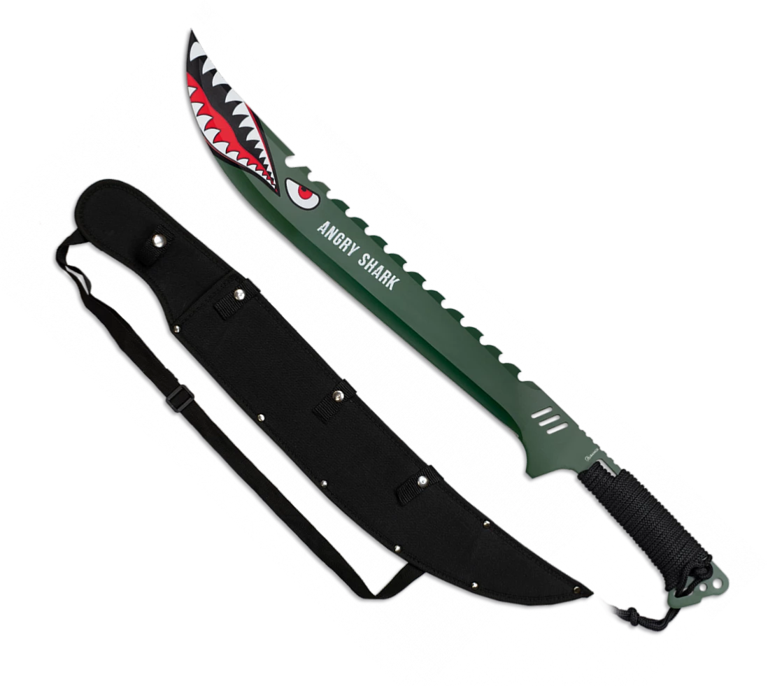 Machette Latine Albainox 32541 Ligne Angry Shark 3 Machette Latine Albainox 32541 Ligne Angry Shark