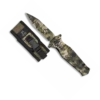 Couteau Pliant Tactique K25 Automatique 18324-A Lame 8.9 Cm -BOUTICOUPE Soldes couteau automatique k25 pointe lance camo zoom