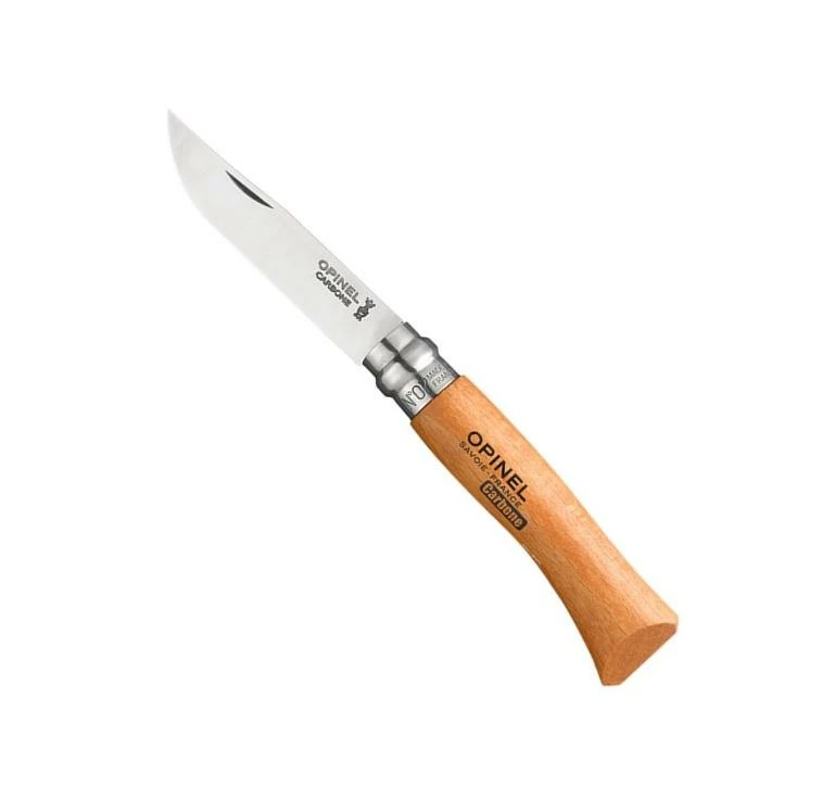 Couteau OPINEL N°06 - Lame Carbone 7.3 Cm Manche Hêtre 3 Couteau OPINEL N°06 - Lame Carbone 7.3 Cm Manche Hêtre