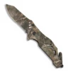 Couteau Plaint Automatique Camo Leaf Albainox 18321-A Lame 8.4 Cm -BOUTICOUPE Soldes couteau ouverture rapide 18321 a zx1200