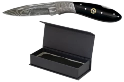 Couteau Pliant DAMAS 312 Couches Albainox 18746 Lame 8 Cm