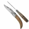 Couteau Pliant Pittuda 30151 Lame 10 Cm Manche En Teck -BOUTICOUPE Soldes couteau pliant pittuda teck zx1200