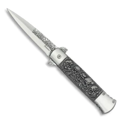 Couteau Pliant Albainox Automatique CRANES 18283-A Lame 9.4 Cm