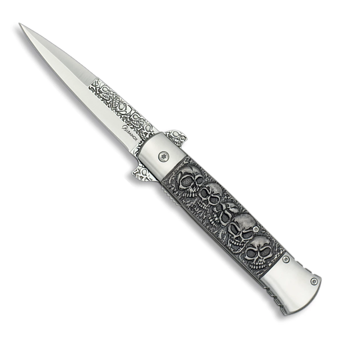 Couteau Pliant Albainox Automatique CRANES 18283-A Lame 9.4 Cm 3 Couteau Pliant Albainox Automatique CRANES 18283-A Lame 9.4 Cm