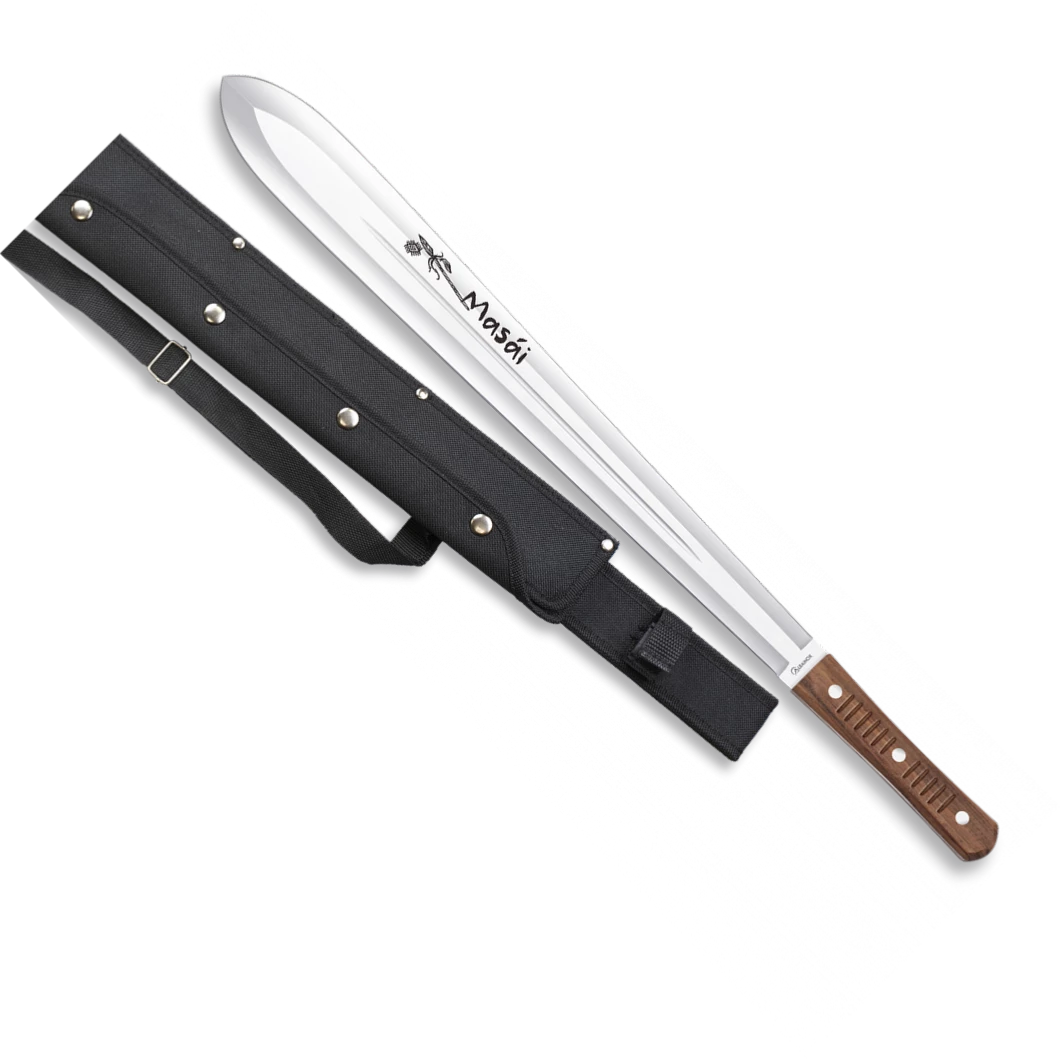 Machette Albainox MASAI Double Tranchant Lame 48 Cm 3 Machette Albainox MASAI Double Tranchant Lame 48 Cm